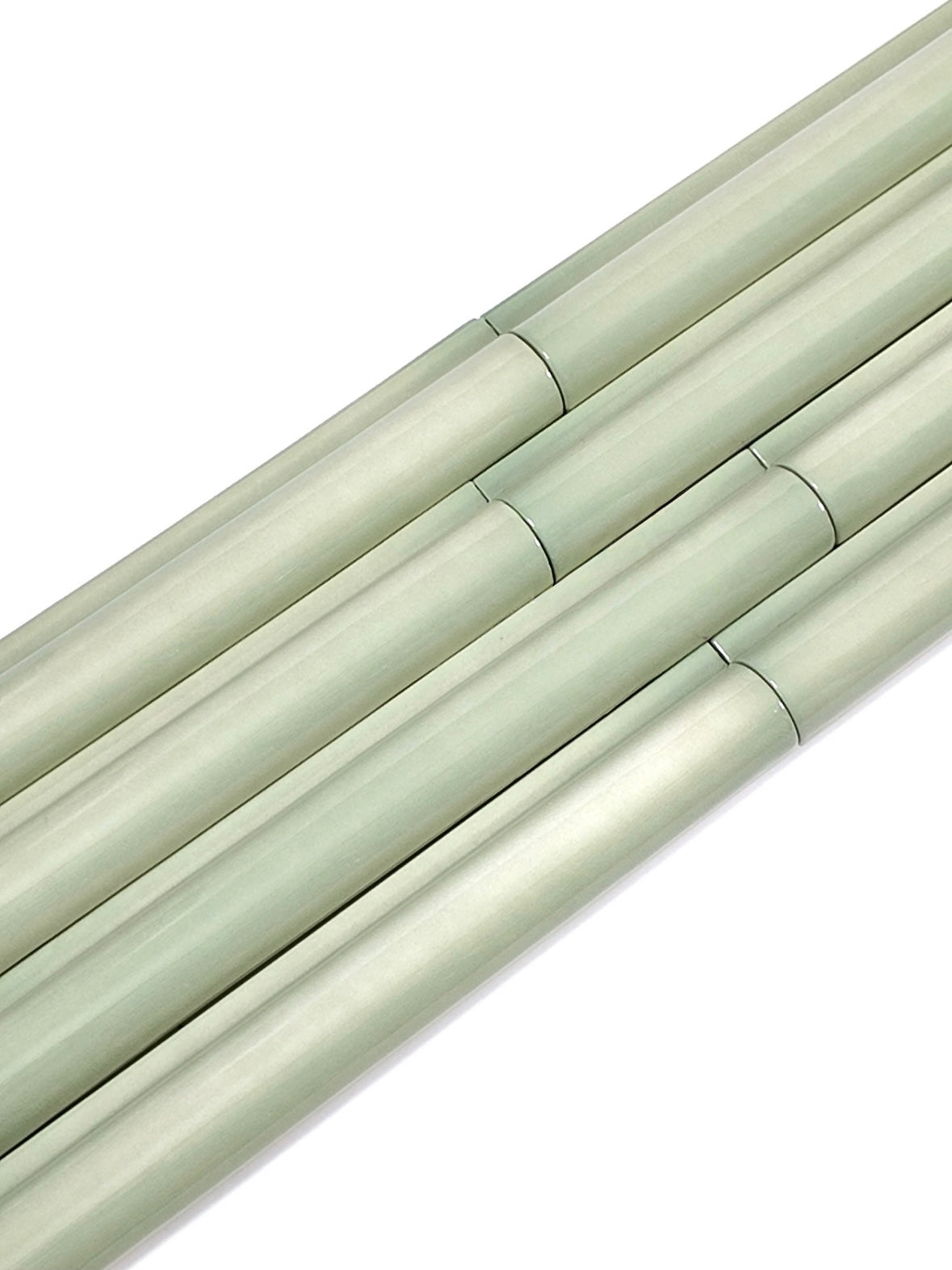 Sage Half-Round Handmade Ceramic Tile