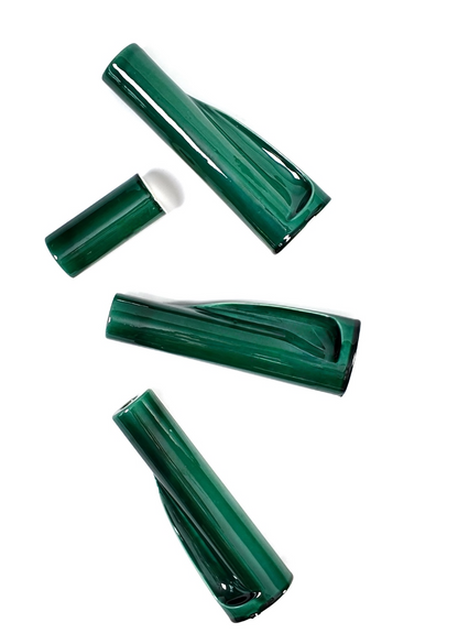 Emerald Bamboo Node Ceramic Tube Tile