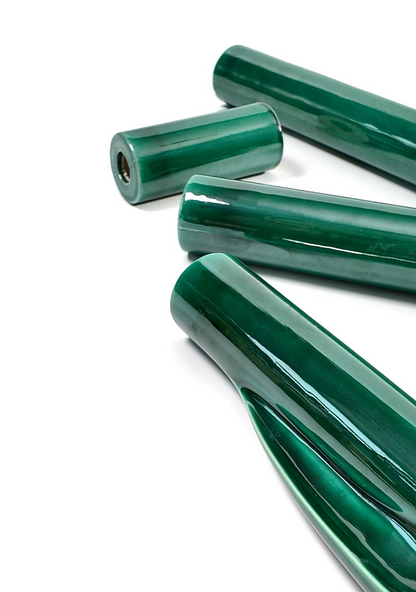 Emerald Bamboo Node Ceramic Tube Tile