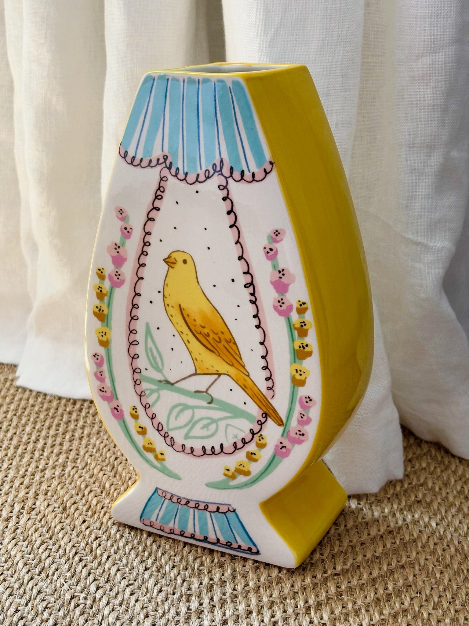 Songbird Ceramic Vase Collection column