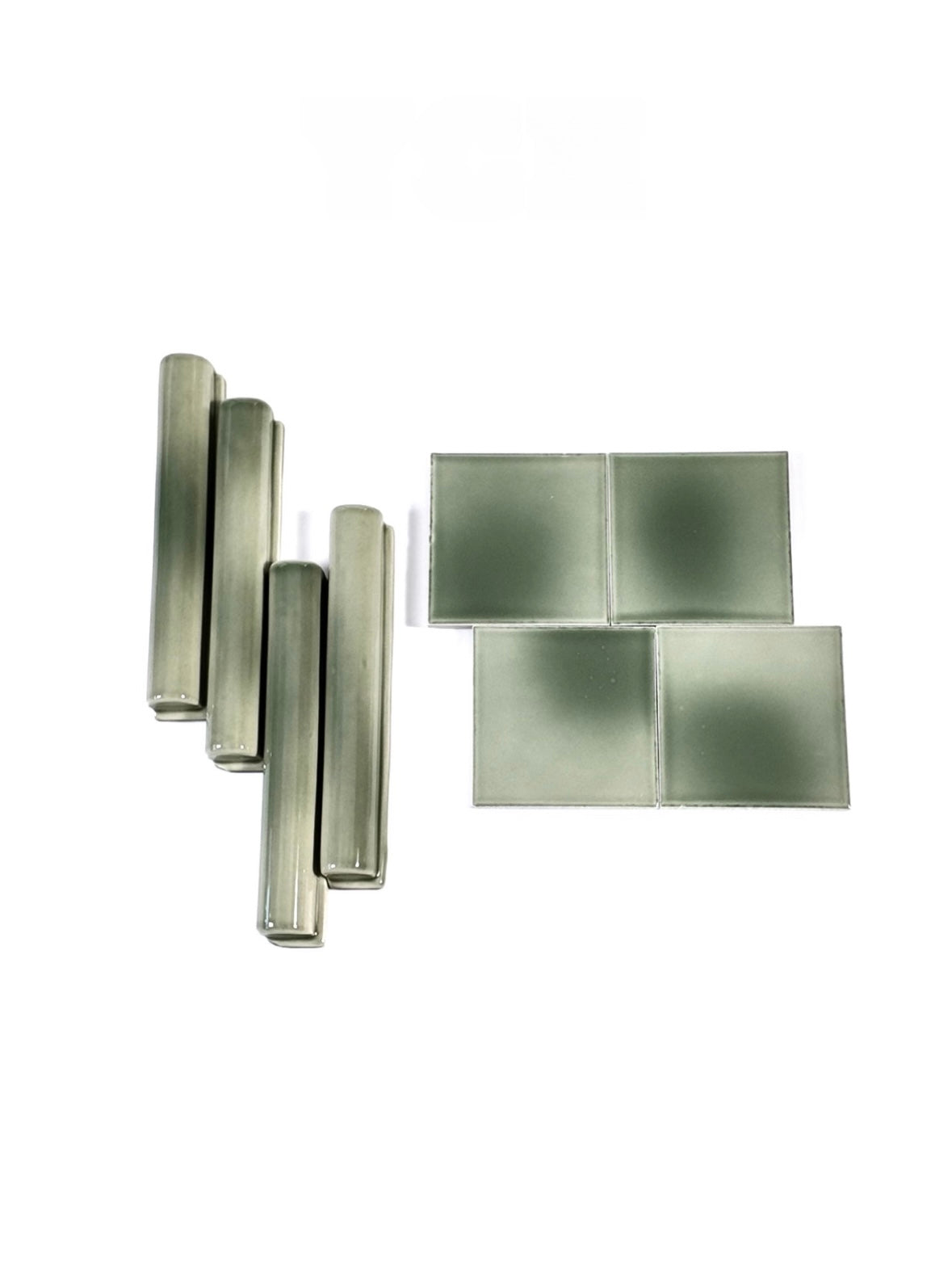 Sculpted Sage Ceramic Tile Collection
