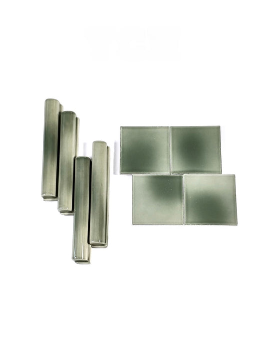 Sculpted Sage Ceramic Tile Collection
