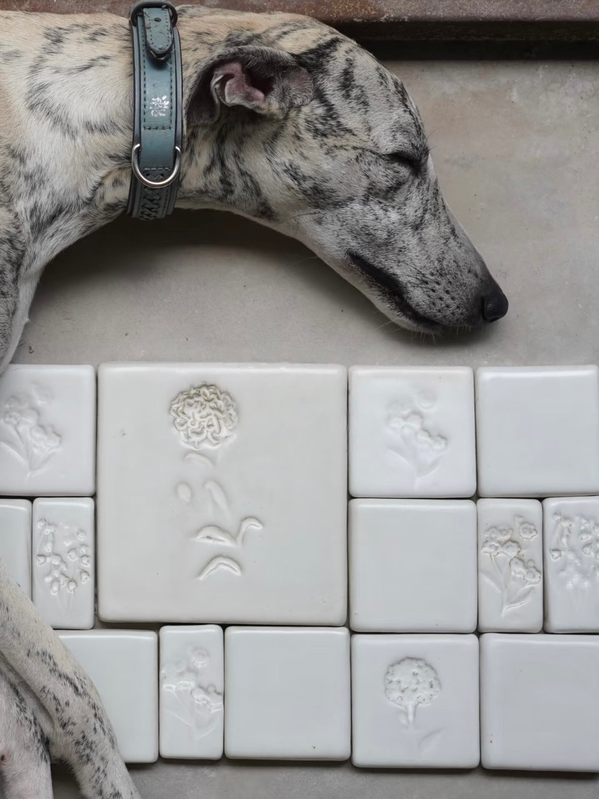 Jardin Secret Handmade Ceramic Tile