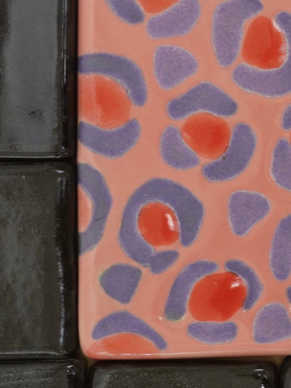Pink Panther Handmade Ceramic Tile Collection