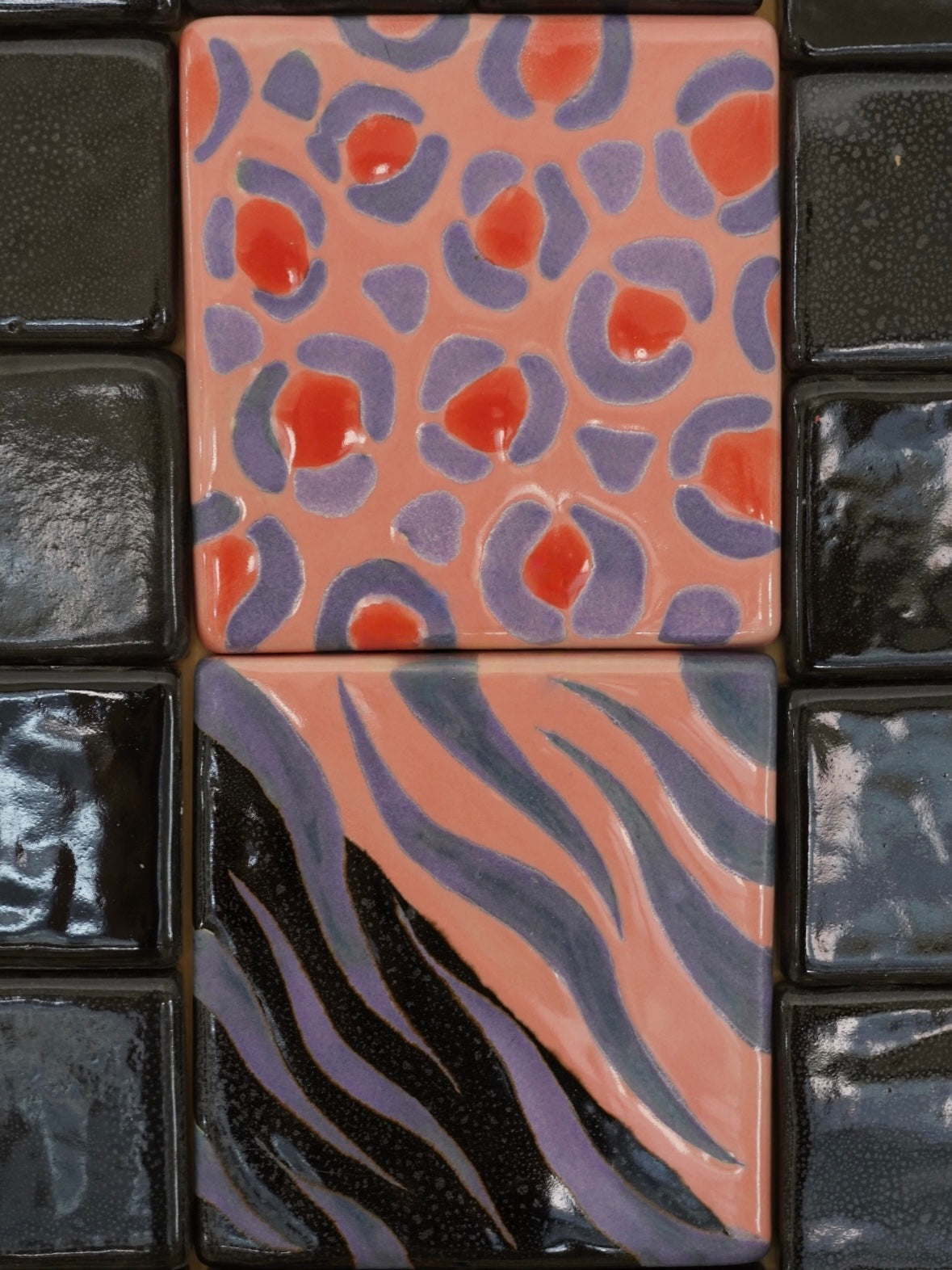 Pink Panther Handmade Ceramic Tile Collection