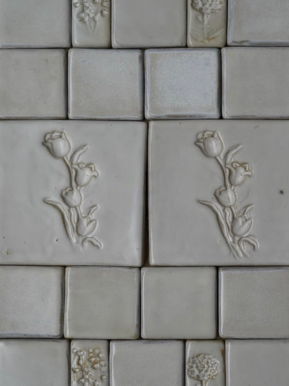 Jardin Secret Handmade Ceramic Tile