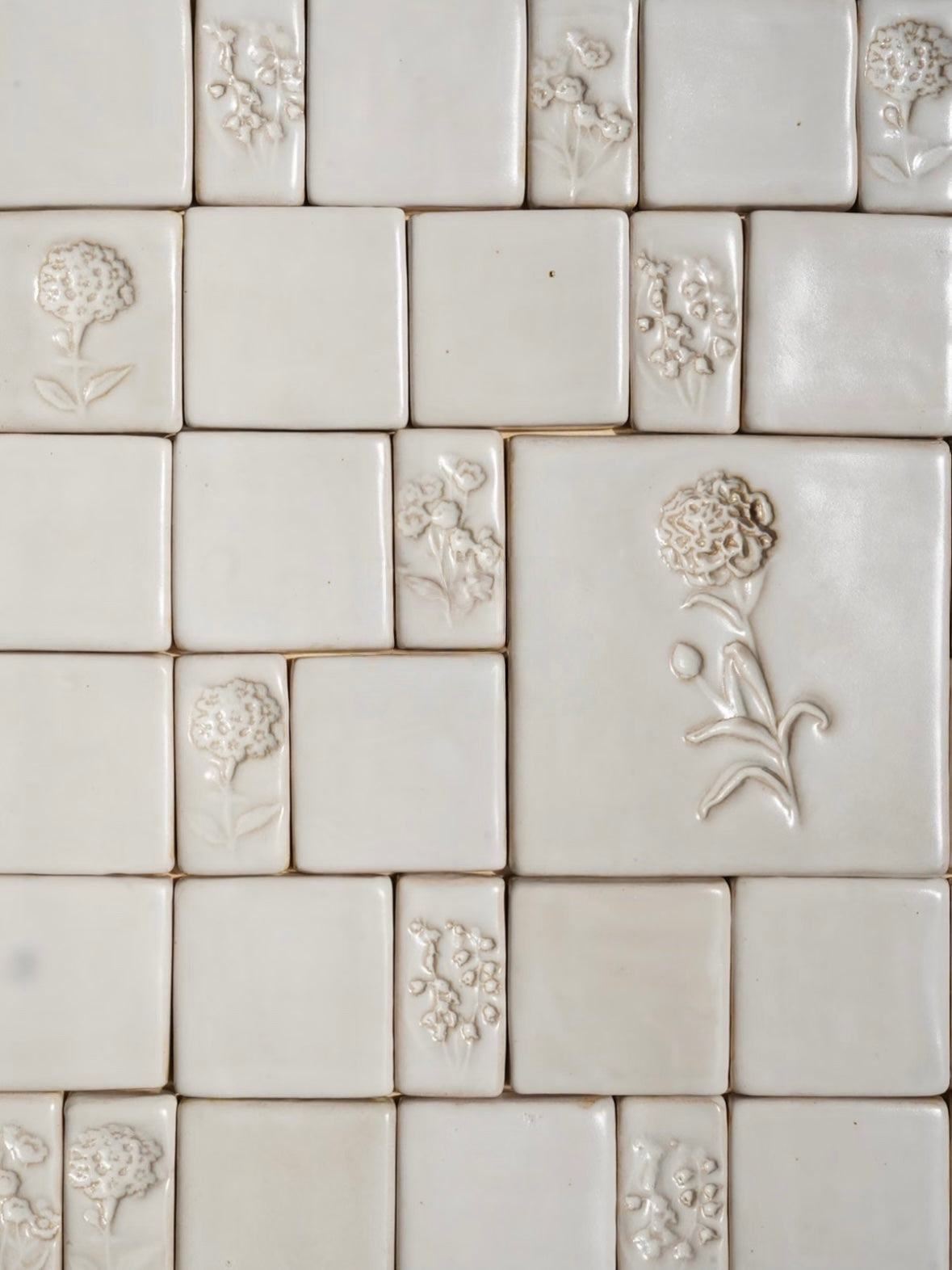 Jardin Secret Handmade Ceramic Tile