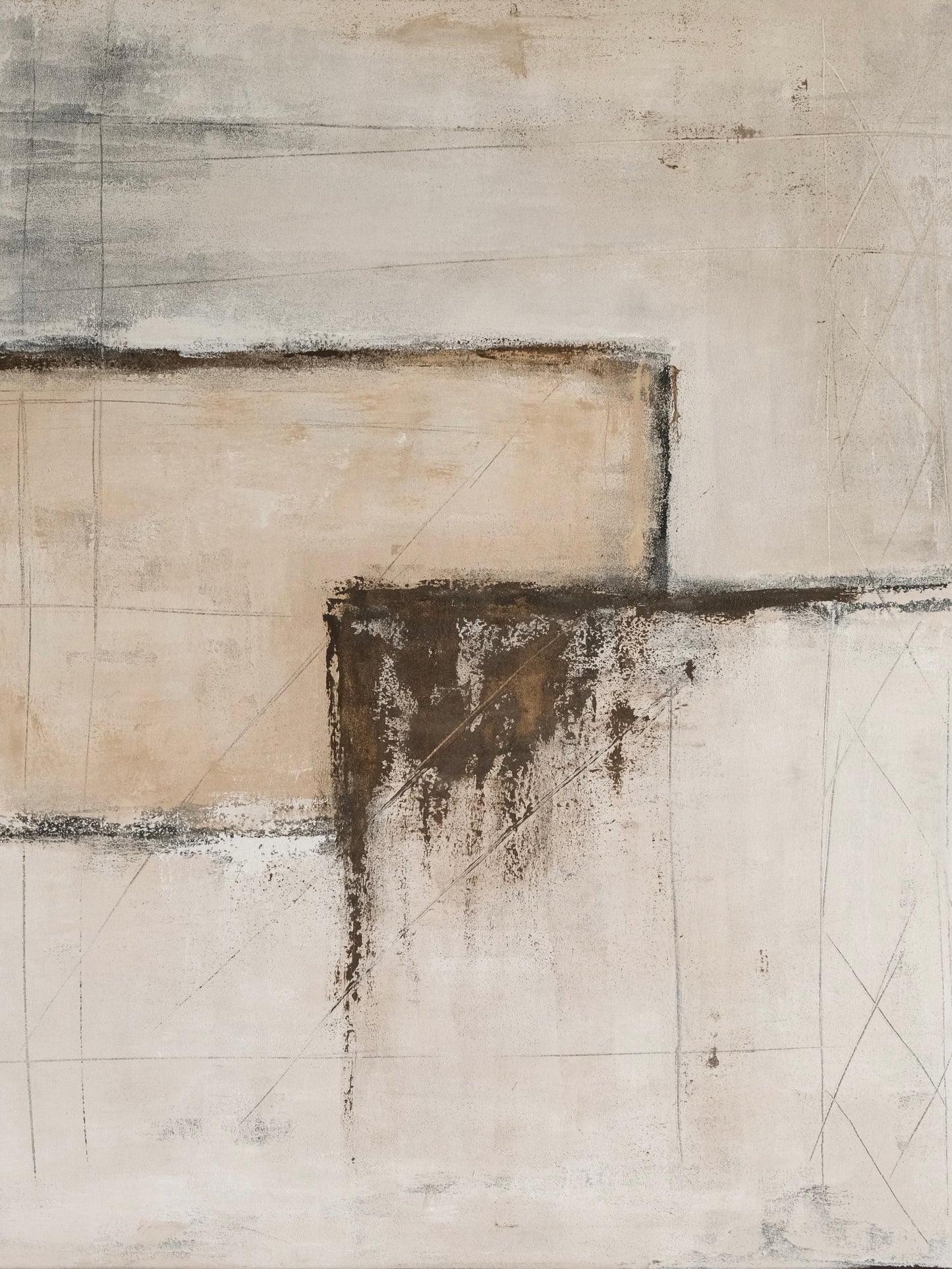 Sandro Godel Abstract Oil Painting