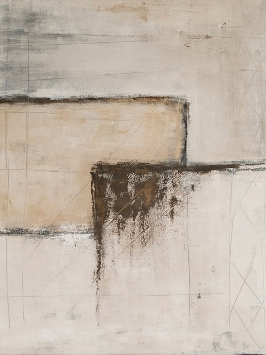 Sandro Godel Abstract Oil Painting