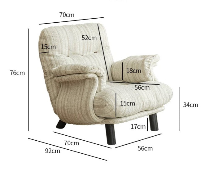 Cloud Plush Lounge Chair – Cloud Beige