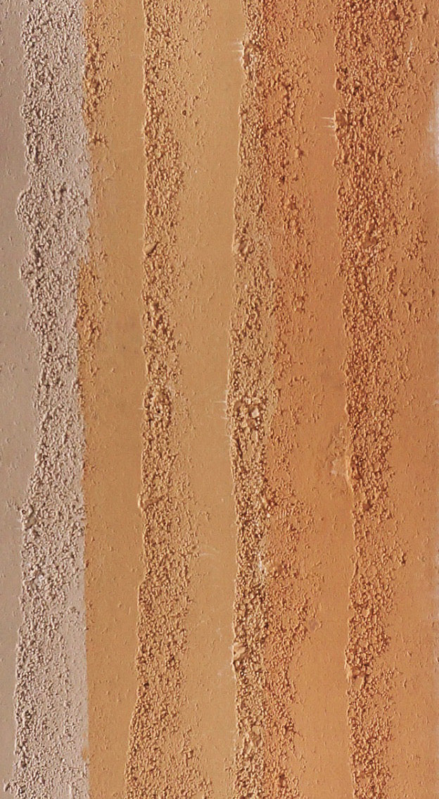 Gradient Rammed Earth Soft Stone Panel