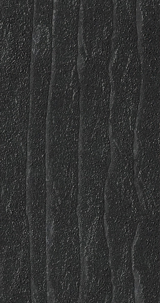 Charcoal Rammed Earth Soft Stone Panel
