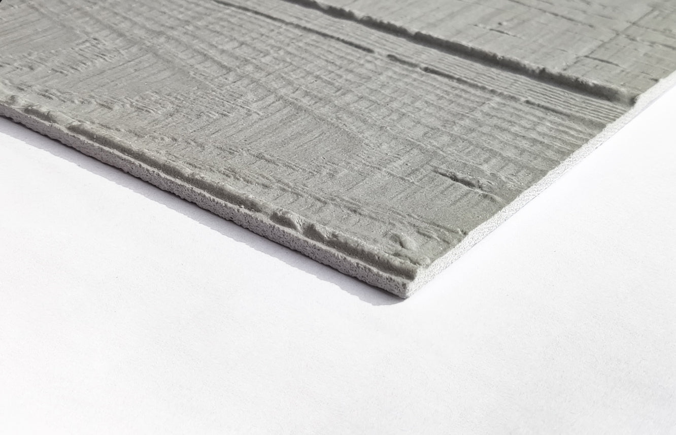 Light Gray Woodgrain Soft Stone Panel