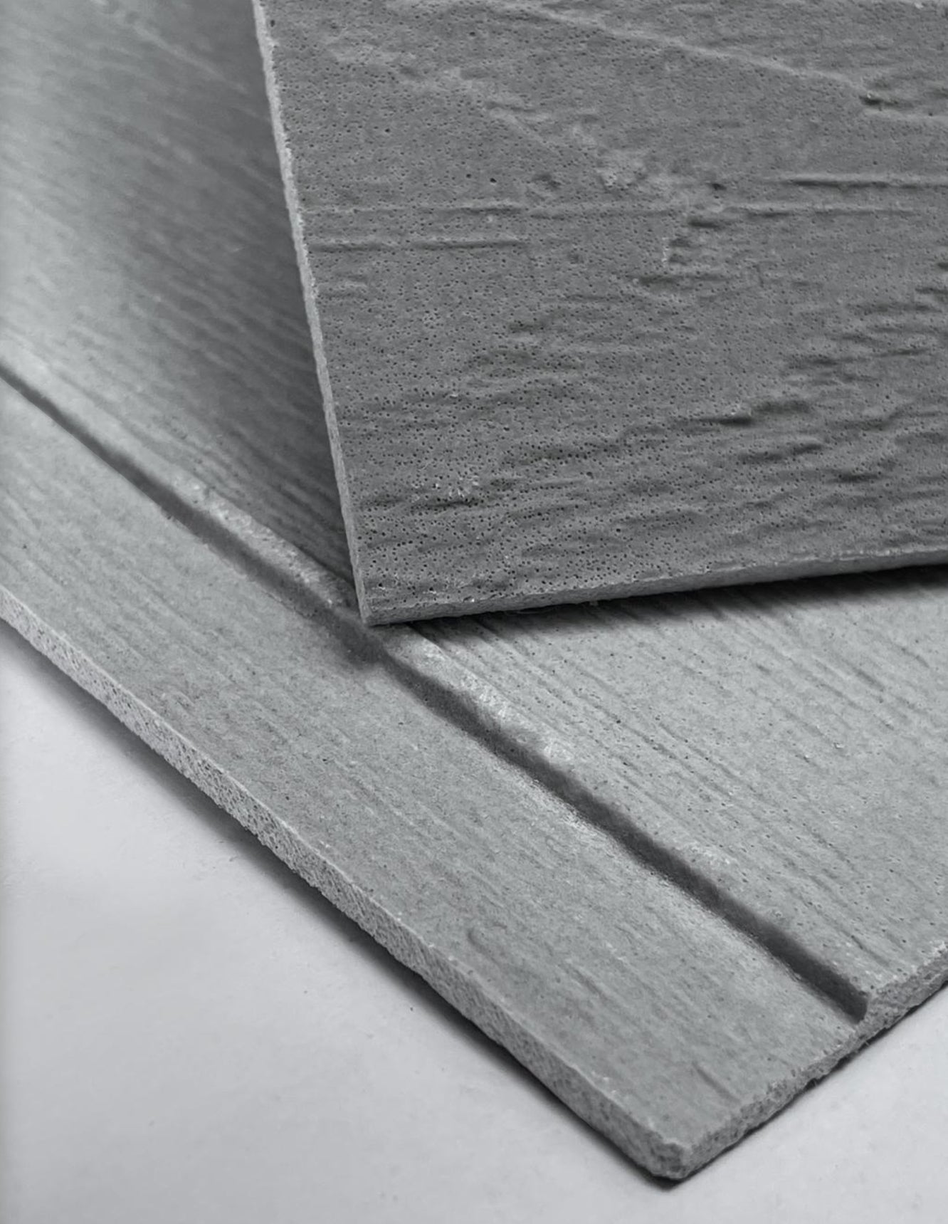 Light Gray Woodgrain Soft Stone Panel