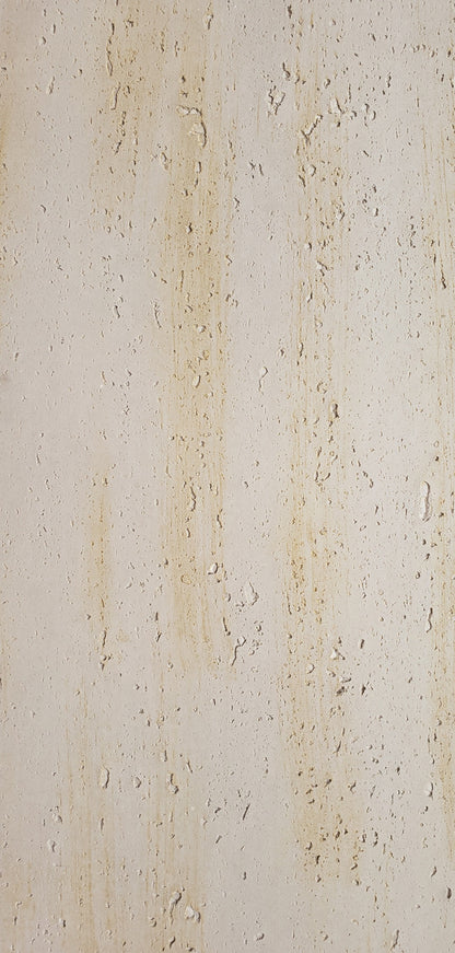 Platinum Gold Travertine Soft Stone Panel