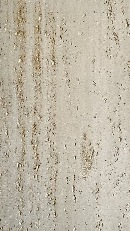 Platinum Gold Travertine Soft Stone Panel
