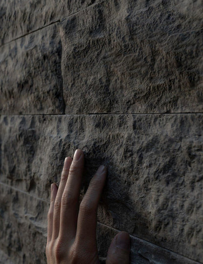 Charcoal Ridge Granite Soft Stone Panel