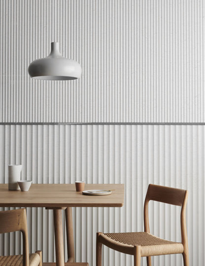 White Ripple Soft Stone Panel