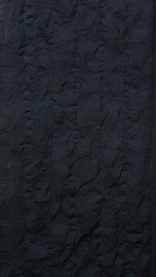 Obsidian Black Soft Stone Panel