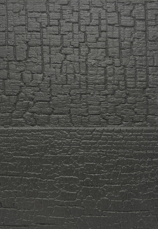 Charred Woodgrain Soft Stone Panel