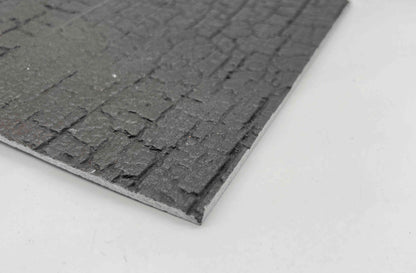 Charred Woodgrain Soft Stone Panel