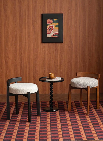 Orba Curved Back Stool