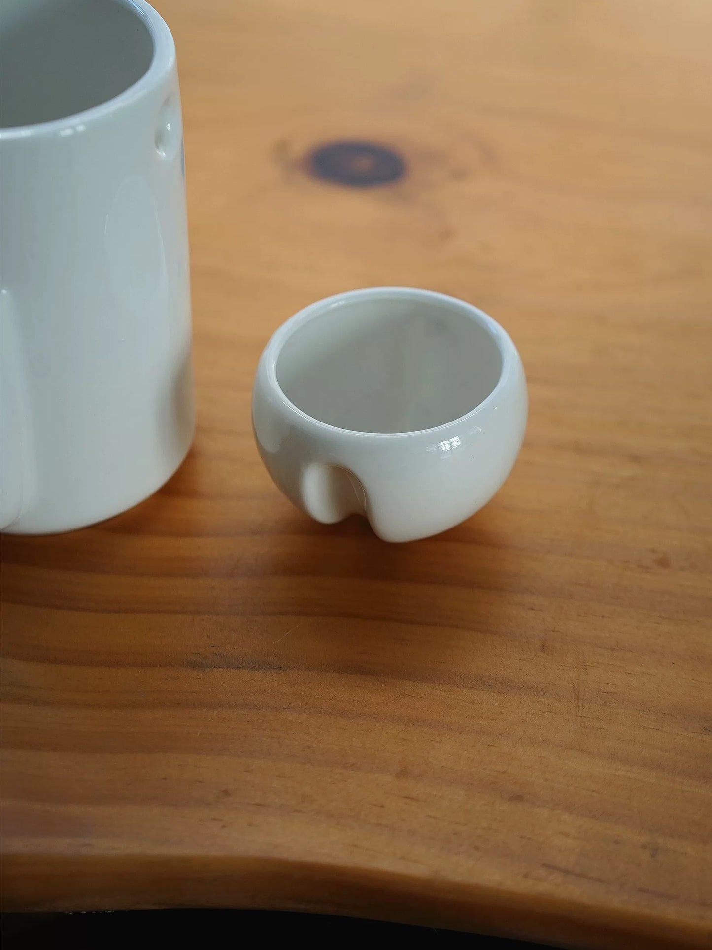 Nordic Minimalist Ceramic Milk Jug & Sugar Cup Set