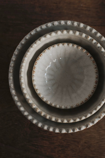 Ripplefoot Ceramic Nesting Bowl Set