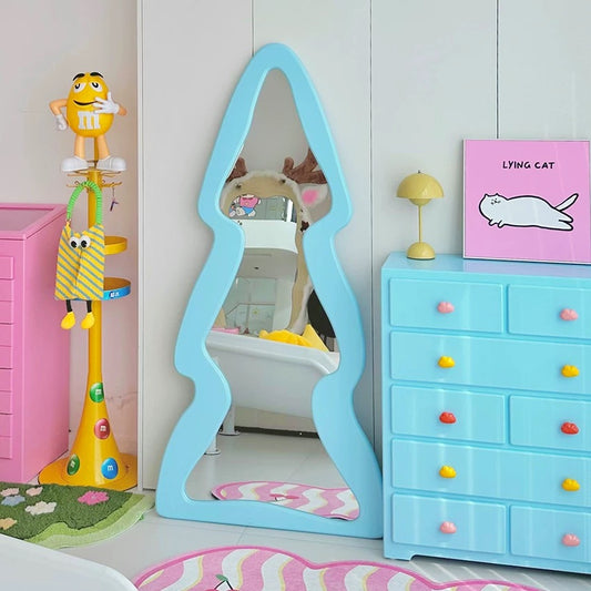 Squiggle Floor Mirror