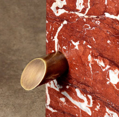 Vermilion Vein Marble