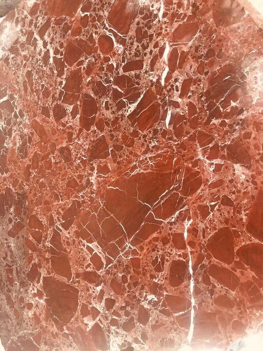 Carmine Fossil Marble