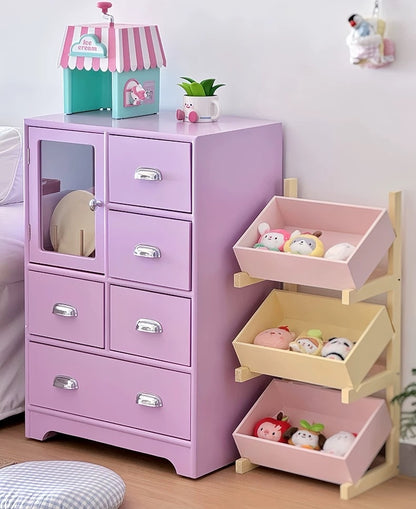 Playful Charm Kids’ Organizer Cabinet