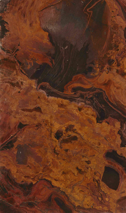 Burnished Fire Marble