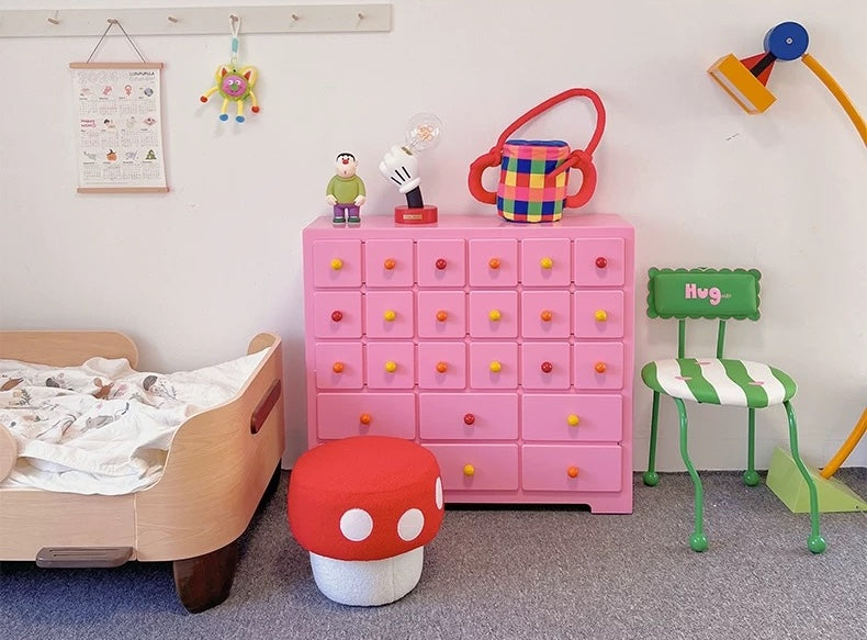 Candy Pop 24-Drawer Storage Cabinet