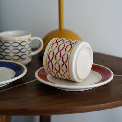 Retro Orbit Cup & Saucer