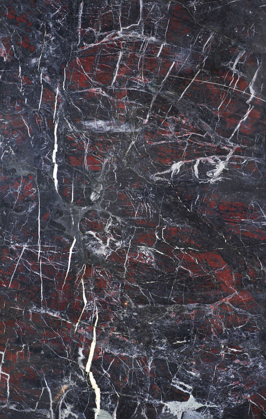 Crimson Web Marble