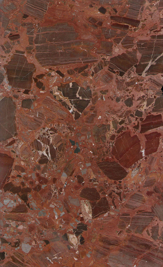 Fragmented Fire Breccia