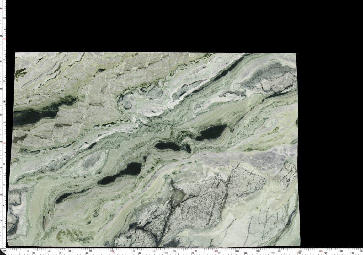 Mist over Jade Rivers Marble