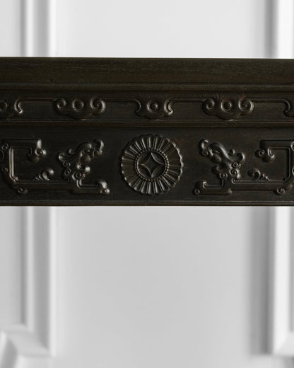 Chinese Sandalwood Console Table with Raised Head Ends