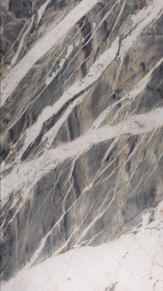 Nordic Snow Mountain Marble