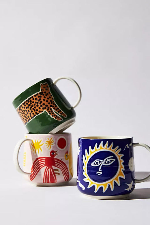 Savanna Artisan Ceramic Mugs