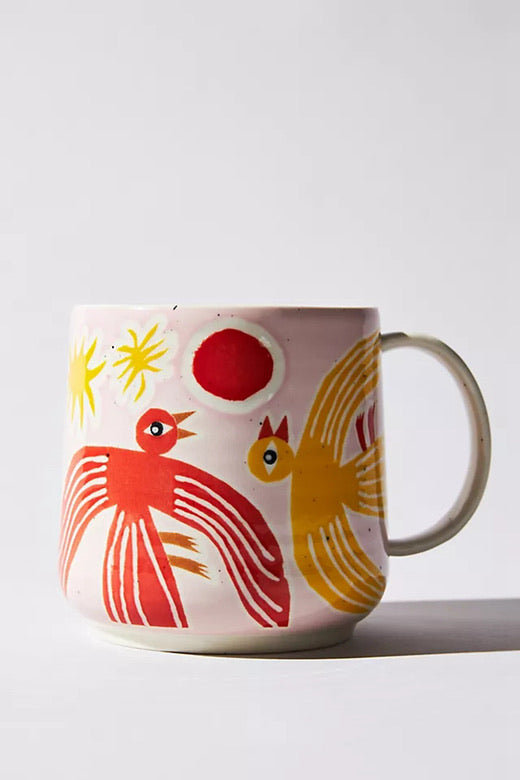 Savanna Artisan Ceramic Mug pink