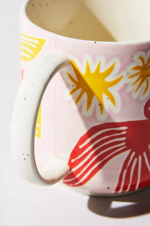 Savanna Artisan Ceramic Mug pink