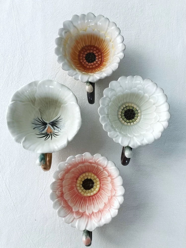 Floral Ceramic Cups