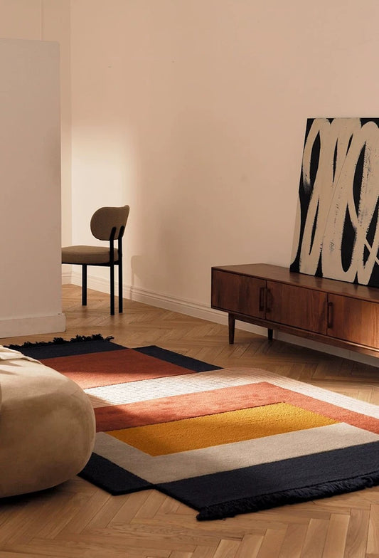 Autumn Forms Handwoven Rug