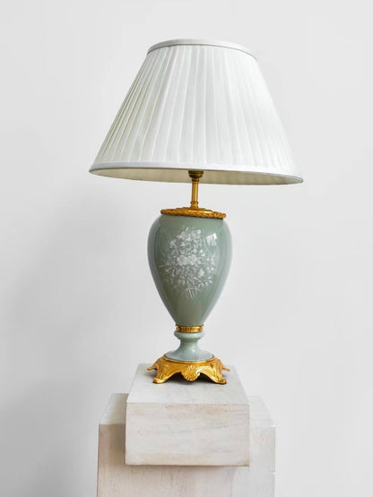 British 1900s Ceramic Table Lamp