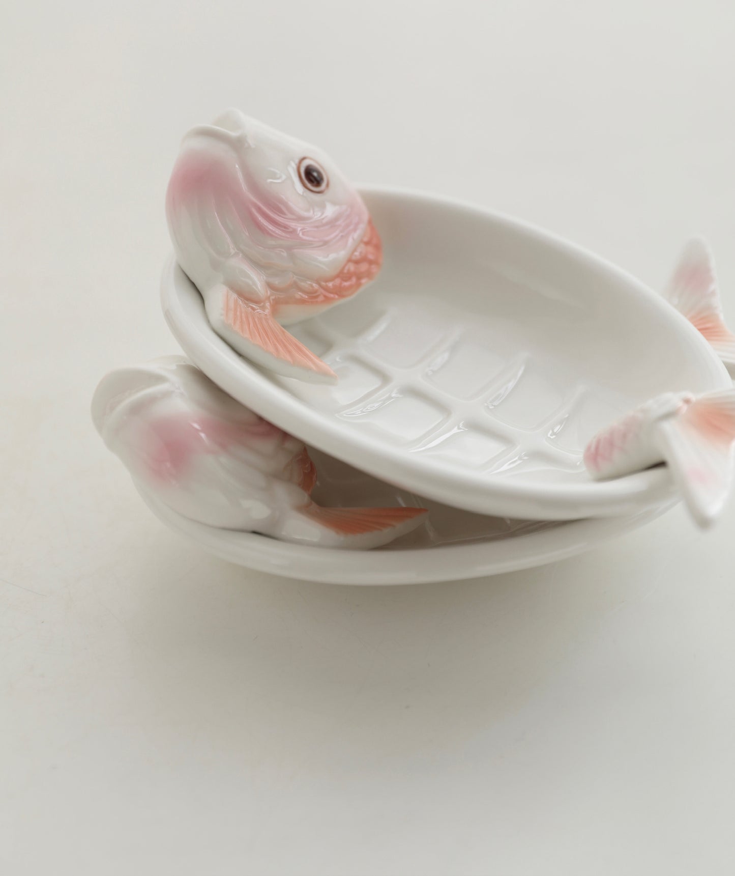 Koi Elegance Ceramic Plate