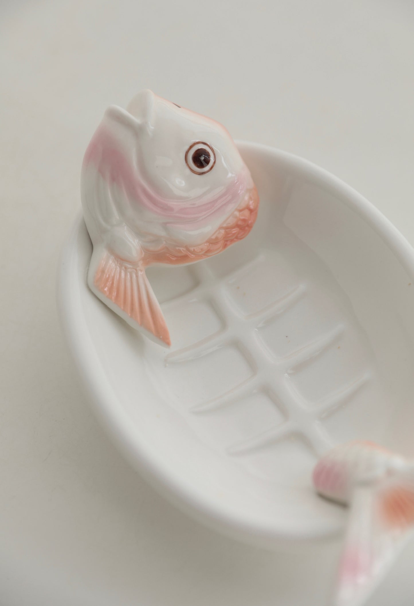 Koi Elegance Ceramic Plate