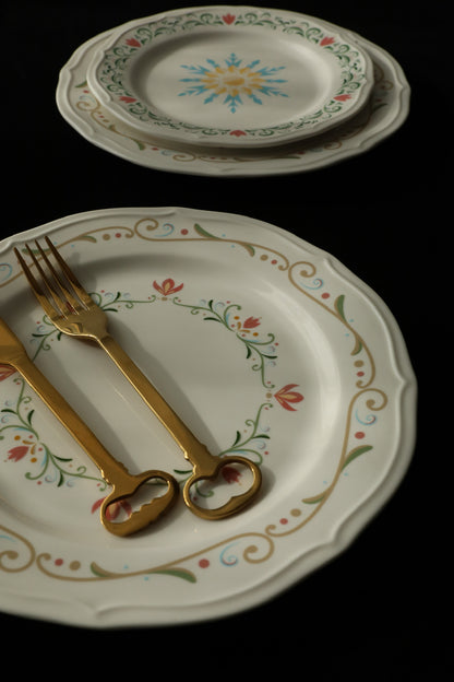 Timeless Elegance Handcrafted Ceramic Plates