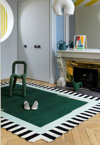 Stepscape Handwoven Rug — Four Colorways